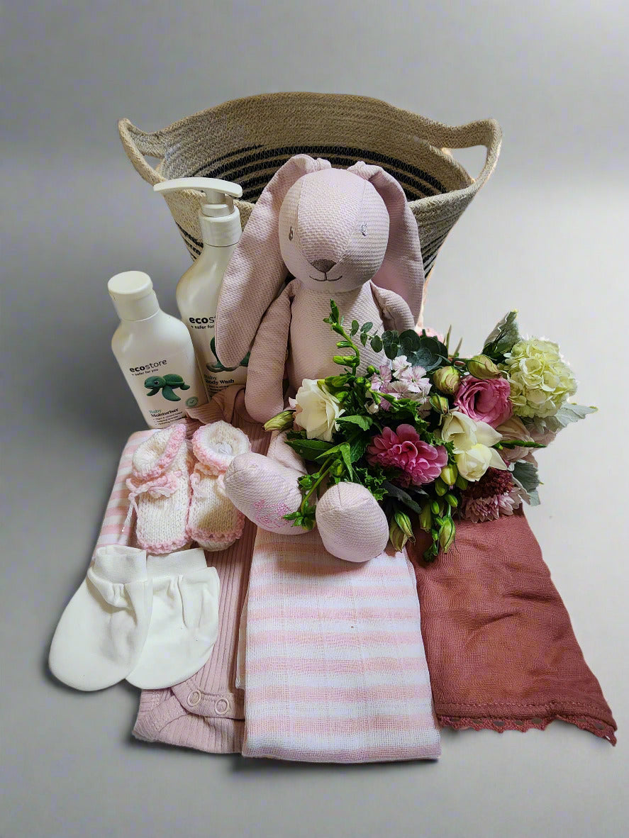 Baby Girl Gift Basket