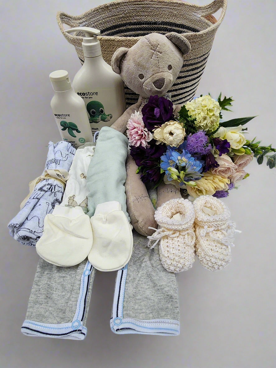 Baby Boy Gift Basket