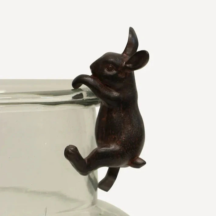 bunny hanging planter Hanging Rabbit – Flowers Rediscovered
