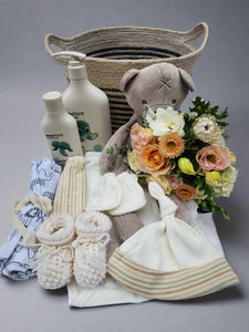 Neutral Baby Basket