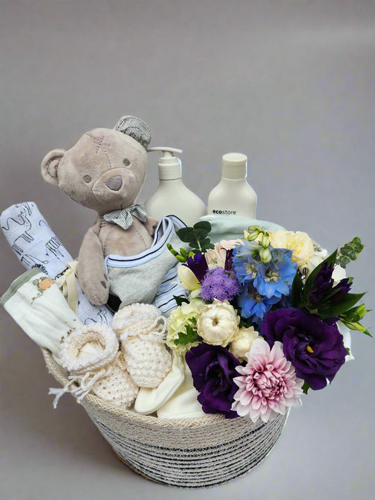 Baby Boy Gift Basket