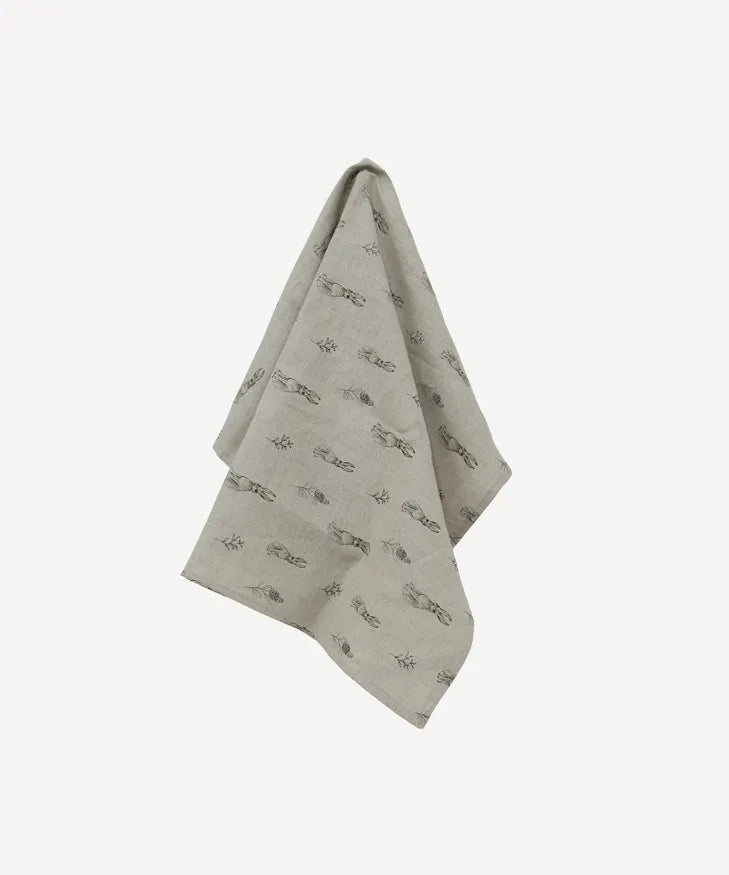 Easter Linen Teatowel