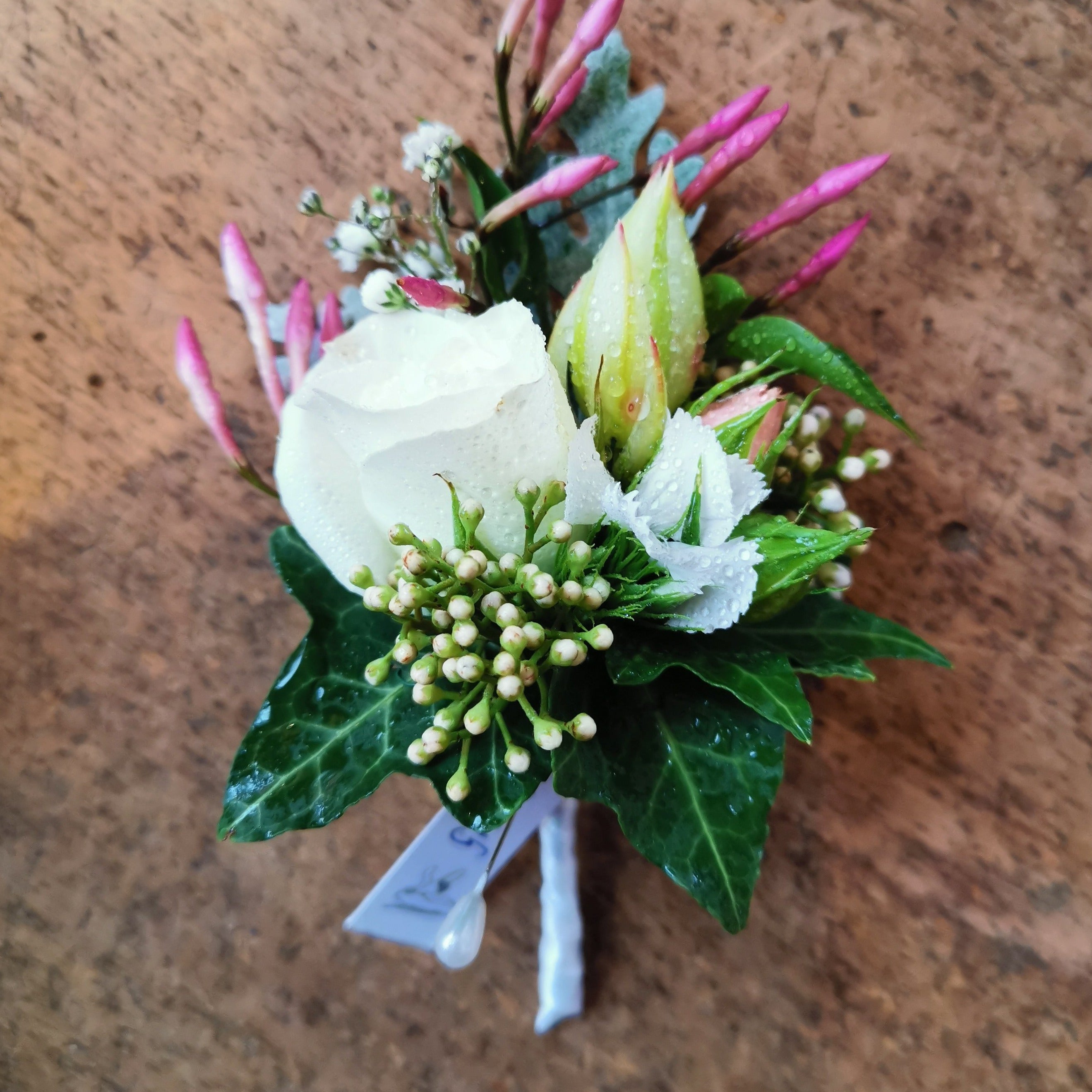School Ball Buttonhole – Flowers Rediscovered